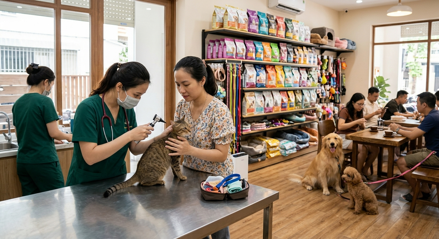 Những điều anh chị cần lưu ý khi đưa thú cưng đi khám